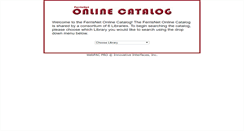 Desktop Screenshot of libcat.ferris.edu