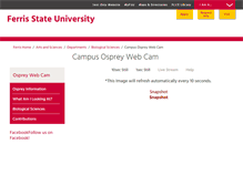 Tablet Screenshot of osprey.ferris.edu