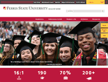 Tablet Screenshot of ferris.edu