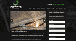 Desktop Screenshot of ferris.net.au