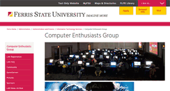 Desktop Screenshot of ceg.ferris.edu